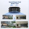 MWRCTV 8MP POE IP Mini Camera,2.8mm Wide Angle Lens Security Camera for Outdoor Indoor,18 pcs IR LED Smart IR Night Vision,Built-in Mic,AI Motion Dection,Heavy Duty Metal Shell,IP66 Waterproof view 4