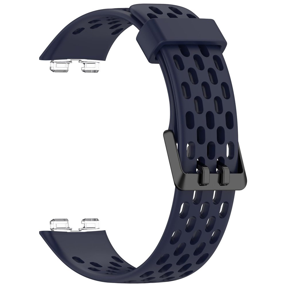 KGFCE Silicone Strap For Huawei Band 9 8 Replacement Sport Watchbands For Huawei Bracelet 8 9 NFC Wristband Smart Watch Accessories(Midnight Blue,Band 8)