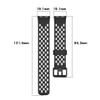 KGFCE Silicone Strap For Huawei Band 9 8 Replacement Sport Watchbands For Huawei Bracelet 8 9 NFC Wristband Smart Watch Accessories(Midnight Blue,Band 8) view 4