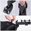BAFOVY Camera Tripod Dolly, VX600 Pro 3 Camera Tripod Dolly with 3 Wheels Pulley System Universal Foldable Aluminum Tripod Roll 20kg Load Capacity 2741cm Height. view 2