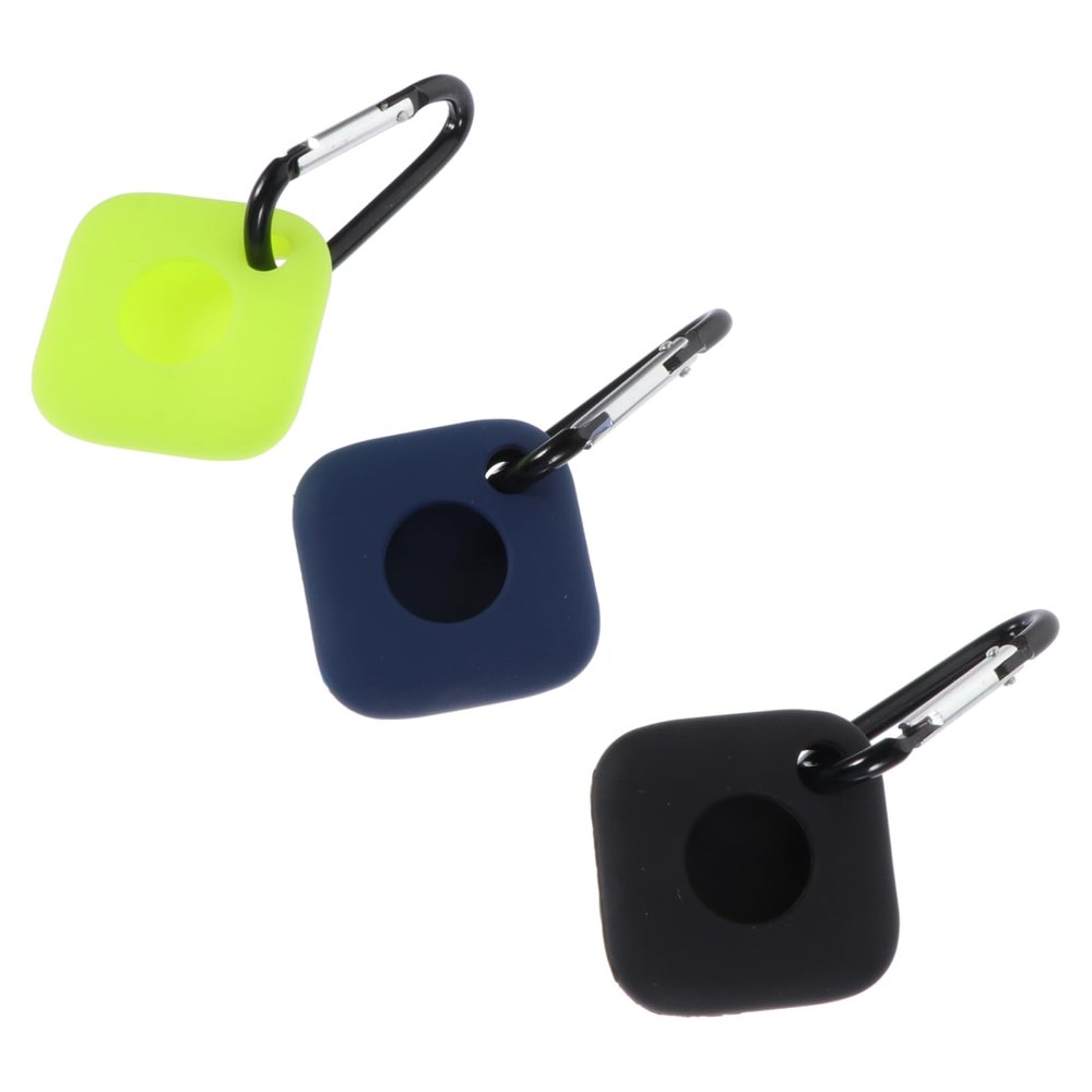 DIYEAH 3pcs Keychain Protective Cover for Tile Mate Shockproof Case Silicone Case Scratch Resistant Easy to Clean