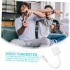 TEHAUX to Converter Cable for Video Output Digital to Analog Signal Adapter for Monitors Projectors and Tvs Office Supplies Accessory view 4