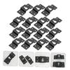 COHEALI 30pcs Audio Speaker Hanger Connector Iron Wall Mount Bracket for Surround Speakers Lightweight and for Home Theater Setup Easy to Install view 2