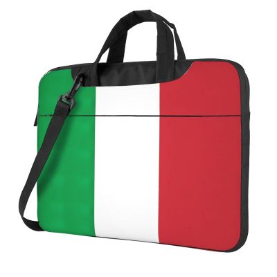 CADREWY italy flag Print Protective Laptop Bag Versatile Bags Computer Case Soft Women Men Unique