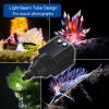 LED Underwater and Photography Light, Up to 60m Rechargeable IPX8 Diving Lamp Outdoor LED Lamp Recharged for, DSLR and Action Cameras with 3 Light Modes (Black) view 3