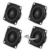 ALMOCN 4PCS 2" 4Ohm 10W DIY Small Full Range Audio Speaker Stereo Woofer Loudspeaker for Arduino and DIY Speaker view 1