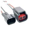 2 Pin Car Dashboard Midrange Center Speaker Ignition Coil Electronic Connector Wiring Harness Plug Compatible With F~rd Fox Mondeo E4014(2P Male,1 Pc) view 2
