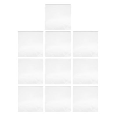 DECHOUS 12pcs Vinyl Record Protective Sleeves Transparent Outer and Inner Storage Bags for Vinyl Records Optimal Clarity and Space-Saving Design for Album Preservation