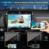 Carpuride Double Din Car Stereo with CarPlay and Android Auto Car Radio 9" HD Floating Touchscreen Car Audio Receivers with Bluetooth, EQ Subwoofer, Mirror Link, SWC, Backup Camera, AUX, AM/FM Radio view 3