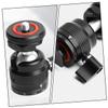 BRIGHTFUFU Swivel Head Tripod Ball Head with Hot Shoe Mount Adapter Mini for Cameras and Microphones Durable Construction Flexible and Easy to Use view 3
