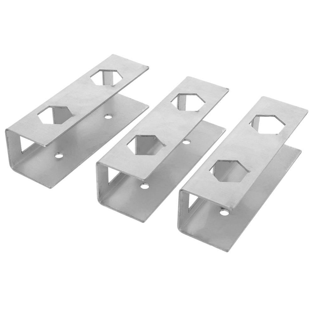 DIYEAH Under Desk Laptop Mount Holder 3 Pack Notebook Holder Vertical Laptop Stand Space-Saving Easy Assembly
