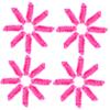 500 Pcs Pink PE Waterproof Ear Covers for Hair Dye and Shower view 1
