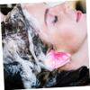 500 Pcs Pink PE Waterproof Ear Covers for Hair Dye and Shower view 3