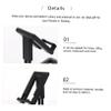 HOMSFOU 1pc Foldable Cell Phone Stand Tablet Holder for Desk Lightweight Phone Bracket for Home Office Compatible All Tablets Convenient Design for Vertical Horizontal Use view 2