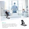 HOMSFOU 1pc Foldable Cell Phone Stand Tablet Holder for Desk Lightweight Phone Bracket for Home Office Compatible All Tablets Convenient Design for Vertical Horizontal Use view 3