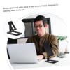 HOMSFOU 1pc Foldable Cell Phone Stand Tablet Holder for Desk Lightweight Phone Bracket for Home Office Compatible All Tablets Convenient Design for Vertical Horizontal Use view 4