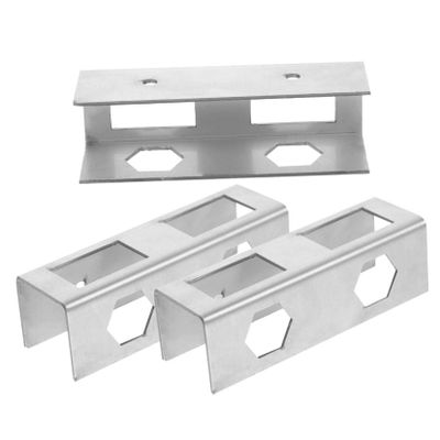 Lurrose 3pcs Under Desk Laptop Holder Laptop Mount Bracket for Space-Saving Storage Office Bedroom and Study Lightweight and Sturdy Design Support