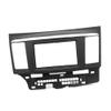 Cnonee1 Car Stereo Double 2 Din Fascia Dash Panel Facia Kit Trim Central Control Audio DVD Panel Frame Replacement for MITSUBISHI Lancer 2009 2010 2011 2012 Hatch view 1