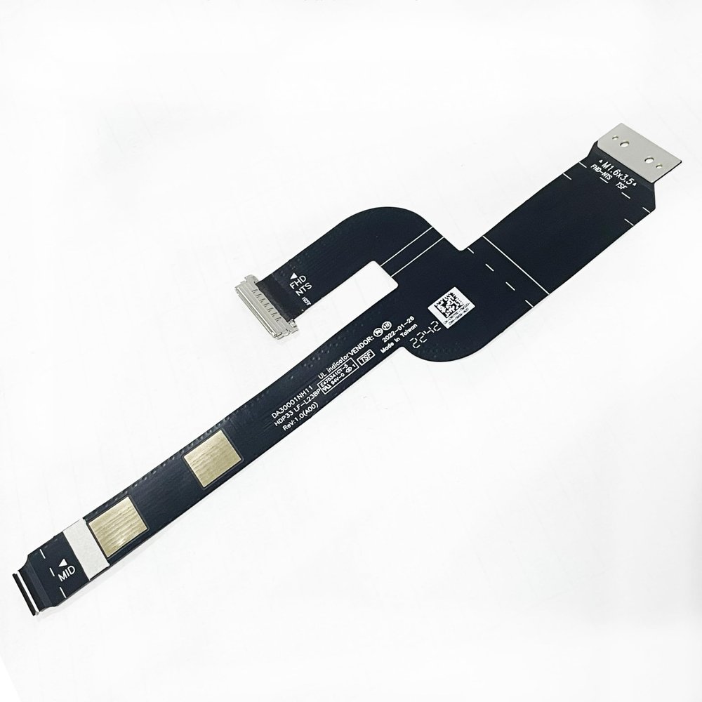 Fleshy Leaf Non-Touch LCD FHD Screen Video Display Flex Cable Replacement for Dell XPS 13 9315 HDP33 LF-L23BP V0Y8C 0V0Y8C DA30001NH11