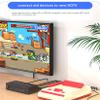 RCA to HDMI Converter 4 AV (Red Yellow White) in to HDMI Out Adapter, Composite Audio Video RCA Adapter to HDMI1080P/720P, w/Power, for Wii/TV/PC/ PS3/ STB/Xbox VHS/VCR/N64/SNES/DVD Player view 3