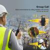 Retevis C2 Two Way Radios Long Range,Group Call,Noise Reduction,GMRS Radio, First Responder,USB-C,with 15.4in SMA Female Antenna(4Pack) view 3