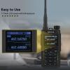 Retevis C2 Two Way Radios Long Range,Group Call,Noise Reduction,GMRS Radio, First Responder,USB-C,with 15.4in SMA Female Antenna(4Pack) view 4