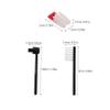 PERSELOSO Record Player Cleaning Brush Record Needle Stylus Cleaner Metal Brush for Turntable Accessories view 2