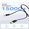 Replacement USB C charging cable compatible with charging cables for Skullcandy Indy Evo/Push Ultra/Fuel/ANC/Sesh/Hesh Evo headsets and Jabra Elite 75t/85t/85h/Active 75t/3/4/7/7 Pro headsets(5FT) view 2