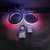 2PCS High - Quality 8" LED Speaker Rings - Immersive Audio - Visual Fusion, Dazzling Dream Color Chasing, Precise Music - Sync, Universal Fit for Cars/Trucks/Sandtoys - Ultra - Easy Install view 4