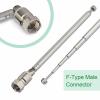 FM Telescopic Antenna Kit F Type Radio Replacement Antenna and Strong Magnetic Base Telescopic FM Radio Antenna view 4