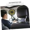 Alipis 12v Fan USB Interface Truck Bus Fan Rear Backseat Vehicles Circulation view 2