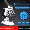 Microscope Kit 2000X Zoom monocular Electron Microscope Eyepiece + 9 Pcs Accessories Microscope Lens Adapters view 3
