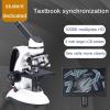Microscope Kit 2000X Zoom monocular Electron Microscope Eyepiece + 9 Pcs Accessories Microscope Lens Adapters view 4