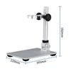 9'' HD LCD Digital Microscope 1600X Magnification, 1080P Video Microscope with Metal Stand & 8 LED Lights, 12MP HD, USB Compatible view 2