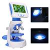 Microscope Kit Portable 2000X Biological Microscope Top Bottom LED Light 4.3 Inch Screen Illuminated Experiment Tools Microscope Lens Adapters view 3