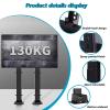 Telescopic Electric TV Lift - LCD TV Floor Stand - Electric TV Mount, Motorized TV Mount Lift With Remote Control, Dual Motor Lift Stroke 130cm/51.1inch, For 55-100/55-120inch TVs(55-120inch TV) view 4