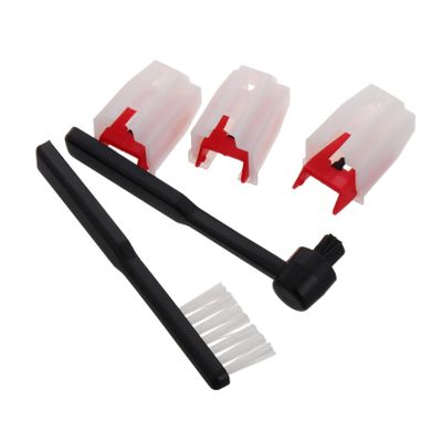 DEARMAMY Stylus Needle Replacement Vinyl Cleaning Brush Record Player Accessories High Fidelity Sound Vintage Design