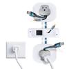 in Wall Cable Management Kit for Mounted TV & Soundbar - Cord Hider For Wall Mount TV - Powers Media Devices & Hides All Cables - Include Circle Saw & Drywall Saw, TV Cable Hider Wall Kit Easy Install view 1