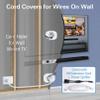 in Wall Cable Management Kit for Mounted TV & Soundbar - Cord Hider For Wall Mount TV - Powers Media Devices & Hides All Cables - Include Circle Saw & Drywall Saw, TV Cable Hider Wall Kit Easy Install view 3