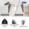 LIUZQWAED Ceiling TV Mount - Motorized Ceiling TV Mount, Hidden Drop Down TV Lift, Telescopic Electric TV Lift with Auto Lifting, Fits 32-70 Inch TVs Motorized TV Stand, 0-85 Flip Down view 2