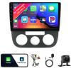 Car Radio Stereo for Volkswagen VW Jetta 5 2005-2010, Android 13, 9" IPS Touch Screen Upgrade Dash Kit with CarPlay & Android Auto, GPS Navigation DSP SWC 5G WiFi Camera B_8CORE 4+64GB view 1