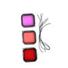 3pcs Waterproof Diving Protective Filter Lens Cover Set Cameras for Underwater Photography Enhanced Glare Reduction view 4