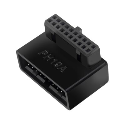lowmountainswere USB 3.0 19P 20P Extension Adapter Plug-in Converter Compatible with The Computer PC Motherboard(TypeA)