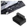 lowmountainswere USB 3.0 19P 20P Extension Adapter Plug-in Converter Compatible with The Computer PC Motherboard(TypeA) view 4
