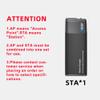 Wi-Fi HaLow Dongle IEEE 802.11ah Protocol 1km Ultra-Long-Range Wi-Fi or Ethernet Cable Lower Power Consumption Wireless Network Bridge 902-928MHz (Dongle STA+H7608) view 2