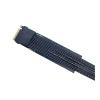 lowmountainswere Extension Cable M.2 to Oculink 4i Compatible with The M.2 Mkey NVME to SFF8611 Adapter Cable PCIe 4.0 X4 Gen4 Silver Plated Cable Compatible with The PC Desktop(15cm) view 3