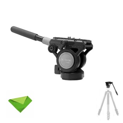 YC Onion FH60 60mm Fluid Head for Tripods for Pineta Pro Monopod, for Microfilm, Wedding, Event/Conference Shooting