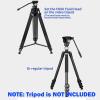 YC Onion FH60 60mm Fluid Head for Tripods for Pineta Pro Monopod, for Microfilm, Wedding, Event/Conference Shooting view 3