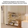 JHDXL Vertical Shoe Rack, Shoes Storage Rack Narrow Shoe Rack, Shoe Organizer, High Bottom Design Shoe Tower, Ideal for Bedroom, Living Room, Entryway(100cm/39.4in) view 4