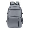 BAGFSHET Waterproof Lightweight Business Laptop Backpack Travel Backpack Book Bag College Backpack Fits 15.6 Inch Laptop (Grey) view 1